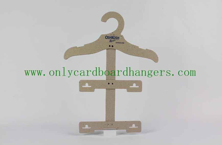 Brown Kraft Paper Hangers – cardboard hangers, flip flop sandal paper ...