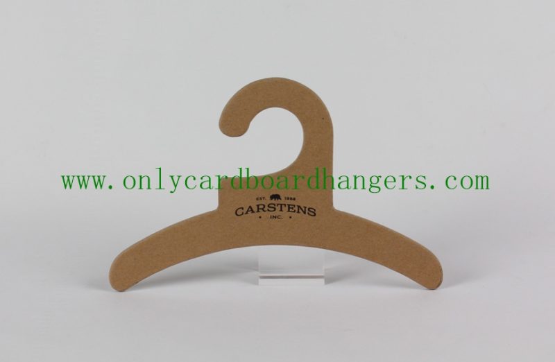 Brown Kraft Paper Hangers – cardboard hangers, flip flop sandal paper ...