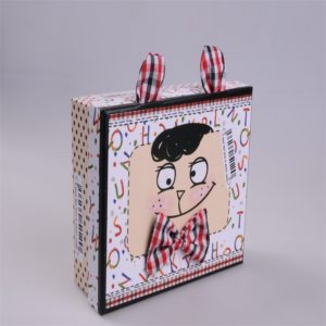 Pouch-pillow-box-premium-square-emossed-paper-toy-packaging-with-ribbon-stain-pull-Mardi-Gras-wholesale-mfg
