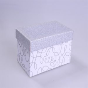 Premium-two-piece-metallic-paper-jewelry-box-set- with-lid-cap-christmas-wholesale-mfg