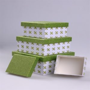 Premium-two-piece-textured-paper-gifts-box-set- with-lid-cap-christmas-wholesale-mfg
