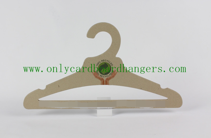 Brown Kraft Paper Hangers – cardboard hangers, flip flop sandal paper ...