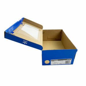 custom-brand-corrugated-3-ply-corrugated-paper-shoes-box-with-plastic-window-mfg-Asia
