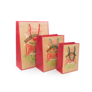 eco_friendly_Standard_machine_made_shopping_Kraft_paper_gifts_ Bags_printed_merry_XMAS_paper_carrier_bags_mfg_lakek_paper_packaging