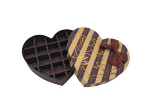 luxury-chocolate-box-packaging-gold -foiled-logo-custom-paper-box-heart-shape-custom-design-box-packing-mfg-china