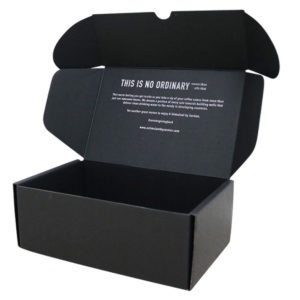 Black-UV-Printing-Moving-Corrugated-Mailer-Shipping- Boxes-foil-silver-logo-wholesale