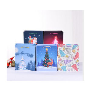 Cute-Christmas-design-wholesale-bag-shopping-embossed-paper-gift-bags-die-cut-handle-rope-mfg