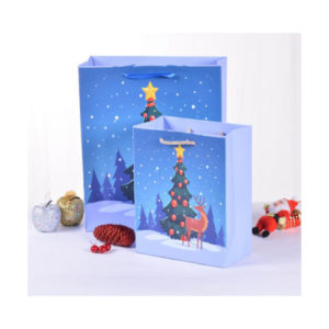 Cute-Christmas-design-wholesale-shopping-embossed-paper-gift-jewelry-bags-die-cut-handle-mfg