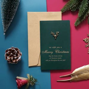 Diversified-fancy-Christmas-wedding-invitation-paper-greeting-cards-hot-stamping-wholesale-mfg