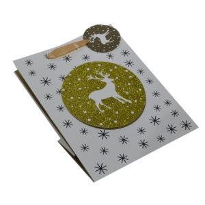 Hot-Selling-3D-Glitter-deer-printing-christmas-paper-gift-bags-hot-stamping-packaging