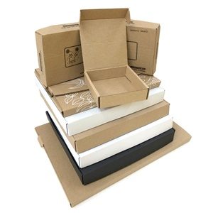 Kraft-custom-cardboard-folding-mailer-boxer-flat-small-folding-paper-box-wholesale
