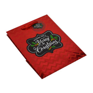 Luxury-special-glitter-custom-paper-christmas-gift-paper bags-with-die-cut-handle