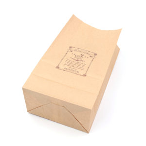 Natural-SOS-square-bottom-printed-logo-garbage-paper-trash-bags-brown-garden-paper-garbage-bag-mfg