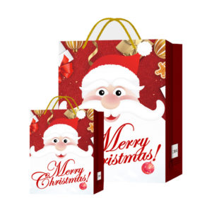 New-fashion-custom-machine-made-paper-christmas-shopping- gift-bags-wholesale-mfg