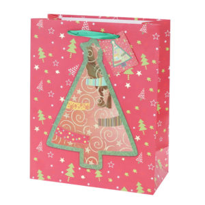 Special-exquisite-Christmas-tree-shape-bag-packaging-shopping-paper-gifts-bags-wholesale