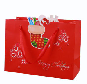 Wholesale-Paper-Gift-Bag-Santa-Printing-Christmas-bags-with-bow-handle-string-mfg