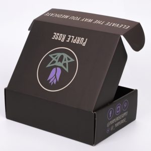 Wholesale-black-custom-logo-cardboard-packaging-mailer-box-luxury-magnetic-paper-gift-box-with-handle