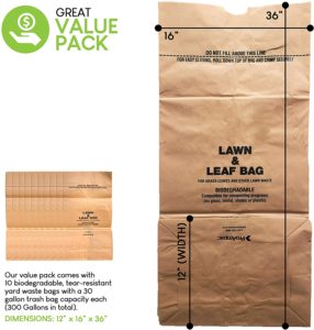 Duro Plain Lawn & Leaf Bag