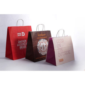 hotsale-printed-recycled-thick-craft-kraft-grocery-take away-packaging-custom-burger-restaurant-paper-food-bag-mfg