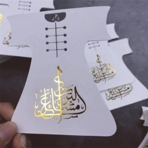jewelry-cards-bracelet-display-paper-Earring-display-foldable-foil-gold-Paper-necklace-display