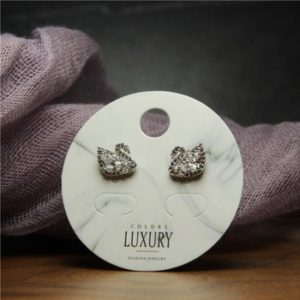 round-Paper-post-earring-Tags-Custom-printed-paper-hang-tags-stud-earring-cards-UV-LOGO-mfg